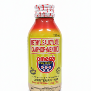 methyl salicylate camphor menthol 120ml- omega