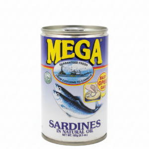 natural oil sardines 155g- mega