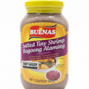 salted tiny shrimp bagoong alamang 340g- buenas