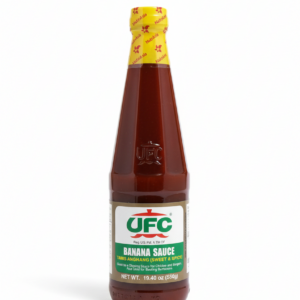 banana sauce sweet & spicy 550g- ufc