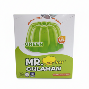 unflavored jelly powder green 250g - mr. gulaman