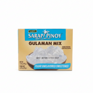 clear unflavored sweetened gulaman mix 95g- sarap pinoy