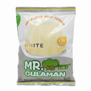 unflavored jelly powder white 25g- mr. gulaman