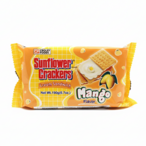 sunflower crackers mango flavor 190g