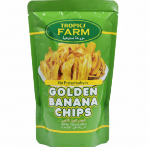 banana chips 150g - golden