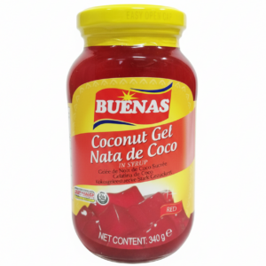 coconut gel in syrup red 340g - buenas