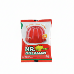 unflavored jelly  powder red - mr hat 25g